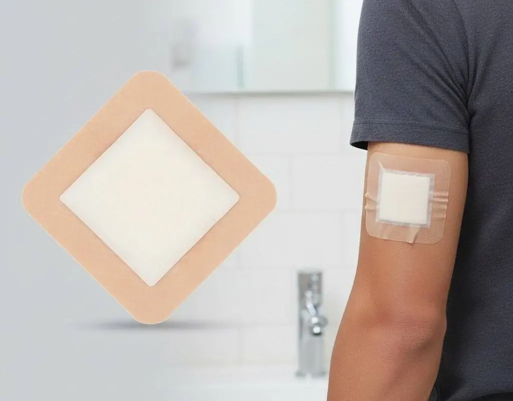 Patch on arm